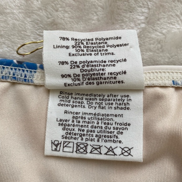 NWOT Free People Peony Bikini Pant Bottom
Hi Line in Flannel Blue Floral Size 10 - Picture 10 of 10